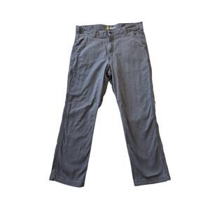 Carhartt 102291 Men's Relaxed Straight Rigby Canvas Work Pants Gray 36x30